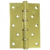 Zawias do drzwi 120x80mm stal mosiądzowany połysk splatany mod. 5008