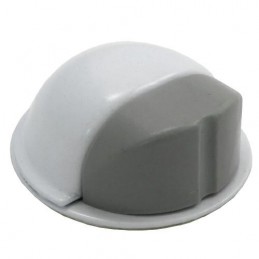 Odbój drzwiowy 50x22mm biały / szary odbojnik podłogowy mod. 400