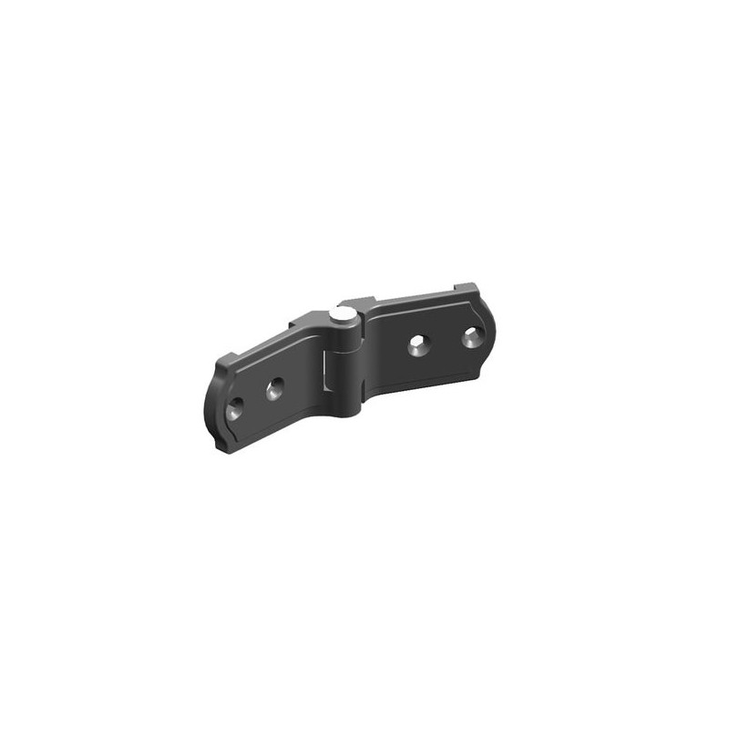 Zawias do okiennic wieloskrzydłowych mod. 3020 V 60-60 czarny AMIG 7046