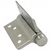 Zawias sprężynowy 79x78mm stal nierdzewna INOX mod. 3036