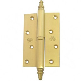 Zawias do drzwi 120x80mm mosiądz matowy PRAWY (pl) mod. 415