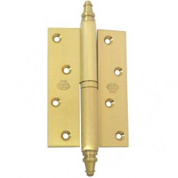 Zawias do drzwi 120x80mm mosiądz matowy LEWY (pl) mod. 415