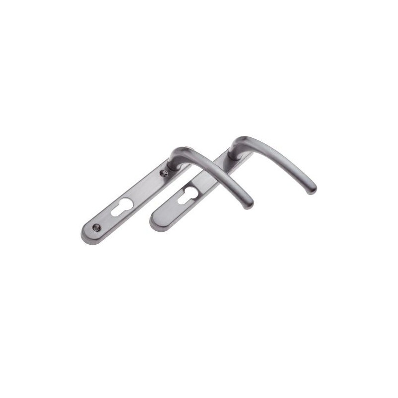 Klamka WINDSOR L/L wkładka 92 HX grafit