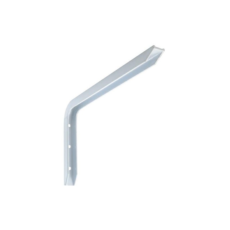 Wspornik półki aluminium biały 250x150mm mod.4