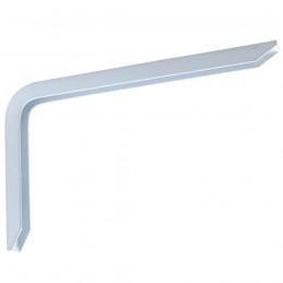 Wspornik półki aluminium biały 250x150mm mod.4