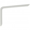 Wspornik półki aluminium biały 300x200mm mod.4