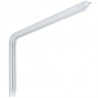 Wspornik półki aluminium biały 350x200mm mod.4