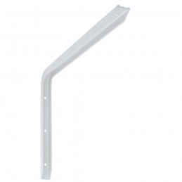 Wspornik półki aluminium biały 350x200mm mod.4
