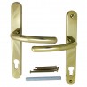 Klamka Balmoral FRENCH L/L wkładka 92mm złota