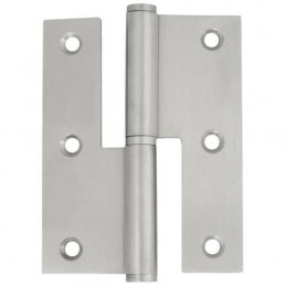 Zawias do drzwi 90x70mm stal nierdzewna INOX PRAWY (pl) mod. 440 MB