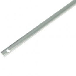 Pręt zasuwnicy okiennej 14x5mm dł. 1,5m srebrny szczotkowany mod.3