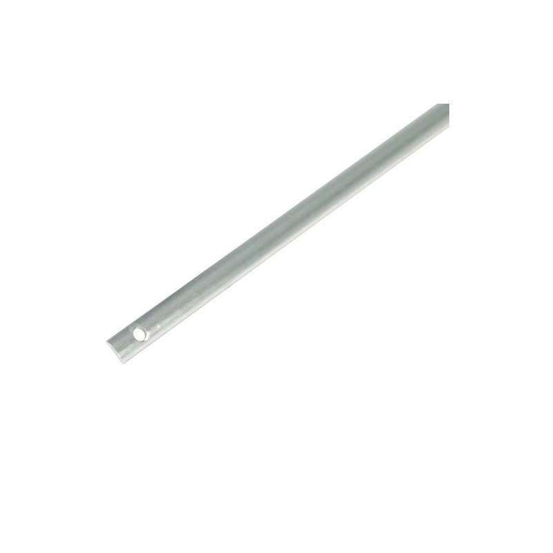 Pręt zasuwnicy okiennej 14x5mm dł. 1,5m srebrny szczotkowany mod.3