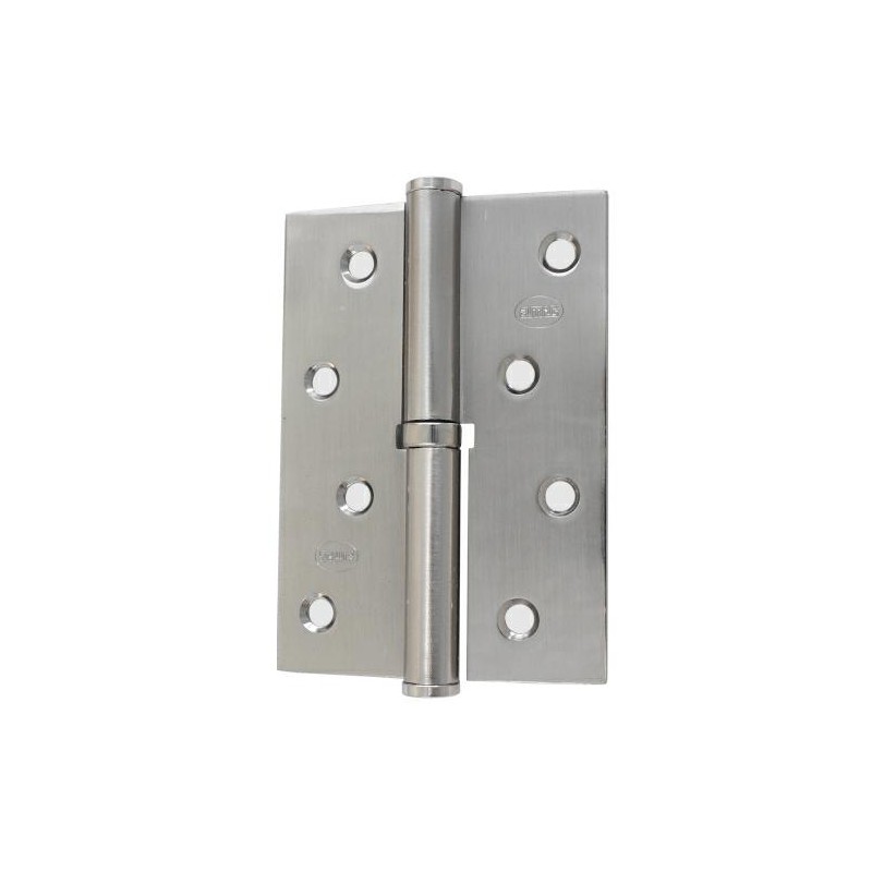Zawias do drzwi 100x70mm stal chrom mat rozłączny PRAWY (pl) mod. 5007A