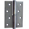 Zawias do drzwi 100x70mm stal złoto antyczne rozłączny PRAWY (pl) mod. 5007A