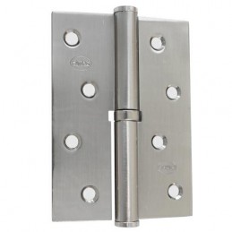 Zawias do drzwi 100x70mm stal chrom mat rozłączny LEWY (pl) mod. 5007A