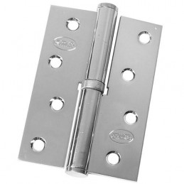 Zawias do drzwi 100x70mm stal chrom połysk rozłączny LEWY (pl) mod. 5007A