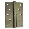 Zawias do drzwi 120x80mm stal złoto antyczne rozłączny PRAWY (pl) mod. 5007A