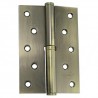 Zawias do drzwi 120x80mm stal złoto antyczne rozłączny LEWY (pl) mod. 5007A