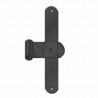 T-zawias z centr oczk 18cm śr.10 Inox cz