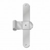 T-zawias z centr oczk 18cm śr.10 Inox tr