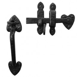 Zamknięcie ryglowe 127mm czarne