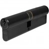Wkładka drzwiowa 100mm 50/50 czarna matowa mod.600