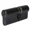 Wkładka drzwiowa 70mm 30/40 czarna matowa mod.600