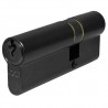 Wkładka drzwiowa 80mm 30/50 czarna matowa mod.600