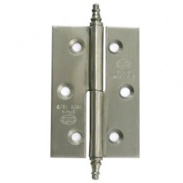 Zawias 60x40mm stal nierdzewna INOX rozłączny LEWY (pl) mod. 2006