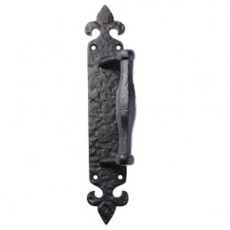 Pochwyt drzwiowy 45mm x 254mm czarny