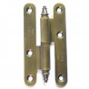 Zawias do drzwi 80x41mm mosiężny złoto antyczne rozłączny PRAWY (pl) mod. 407