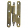 Zawias do drzwi 80x41mm mosiężny złoto antyczne rozłączny LEWY (pl) mod. 407