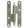 Zawias do drzwi 95x52mm mosiężny chrom mat rozłączny PRAWY (pl) mod. 407 EAN