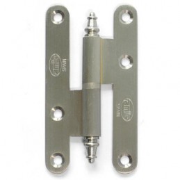 Zawias do drzwi 95x52mm mosiężny chrom mat rozłączny PRAWY (pl) mod. 407