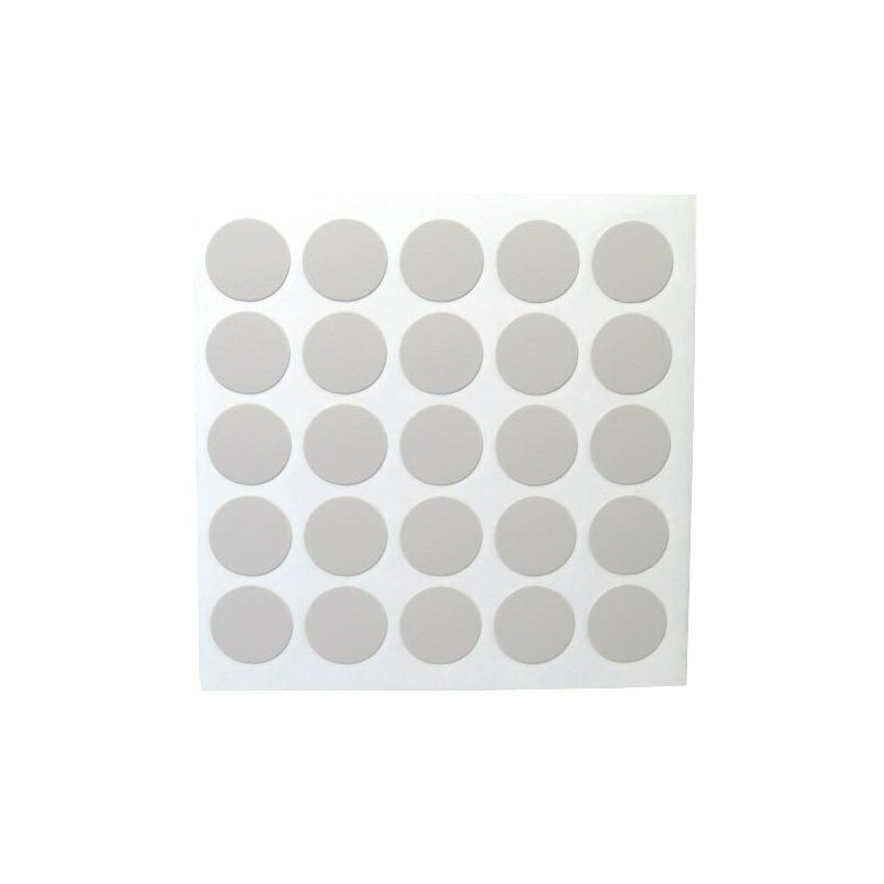 Zaślepka meblowa przyklejana 12mm szara 50szt. mod.614