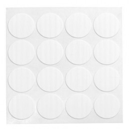 Zaślepka meblowa przyklejana 18mm biała 48szt. mod.614