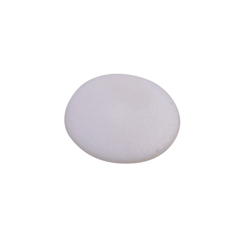 Zaślepka meblowa wciskana 17mm plastik biała 10szt. mod.20