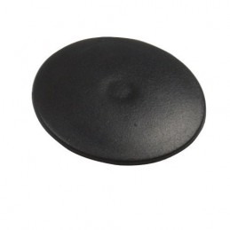 Zaślepka meblowa wciskana 17mm plastik czarna mod.20