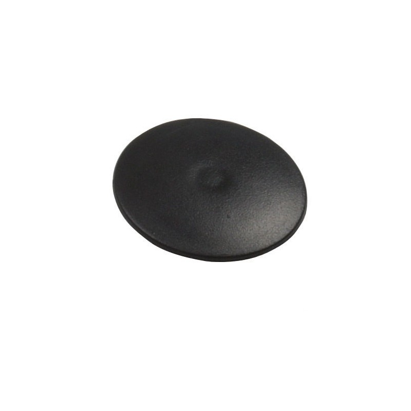 Zaślepka meblowa wciskana 17mm plastik czarna mod.20