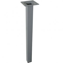 Noga 3-25x25x350 kwadrat srebrna
