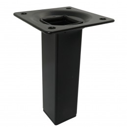 Noga 3-25x25x100 kwadrat czarna