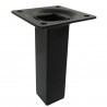 Noga 3-25x25x100 kwadrat czarna