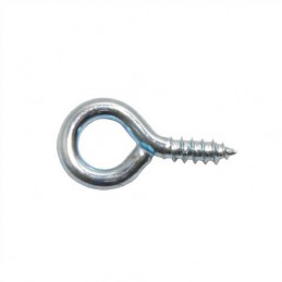 Haczyk wkręcany 2,5x20mm oczko 5mm cynkowany 26szt.