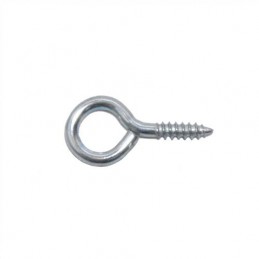 Haczyk wkręcany 2x20mm oczko 6mm cynkowany 26szt.