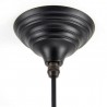 Lampa loftowa Harborne 40cm czarna miedź młotkowana