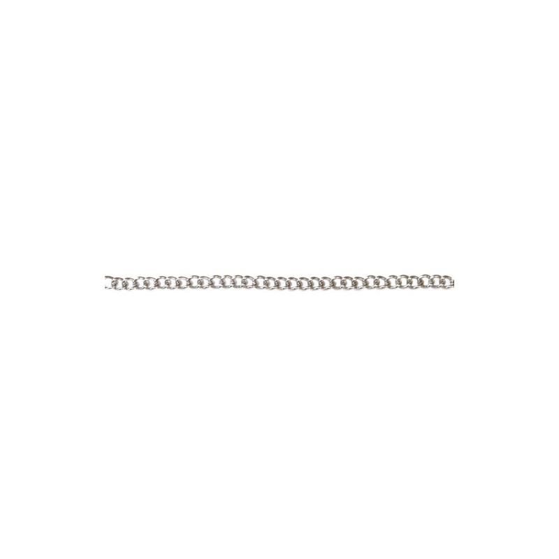 Łańcuch dekoracyjny niklowany 1,1x3,5mm 1mb mod.30230