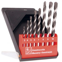 Komplet wierteł 3-10mm mod. 21406
