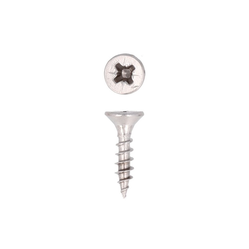 Wkręty 4x20mm inox łeb stożkowy PZ 6szt.