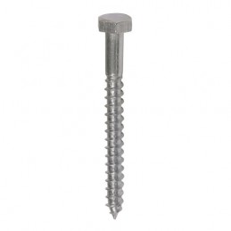 Wkręt 5x25mm cynkowany łeb sześciokątny DIN571 12szt.