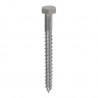 Wkręt 5x25mm cynkowany łeb sześciokątny DIN571 12szt.